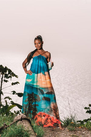 Maracas Lookout 'The View Behind You' Tent Dress
