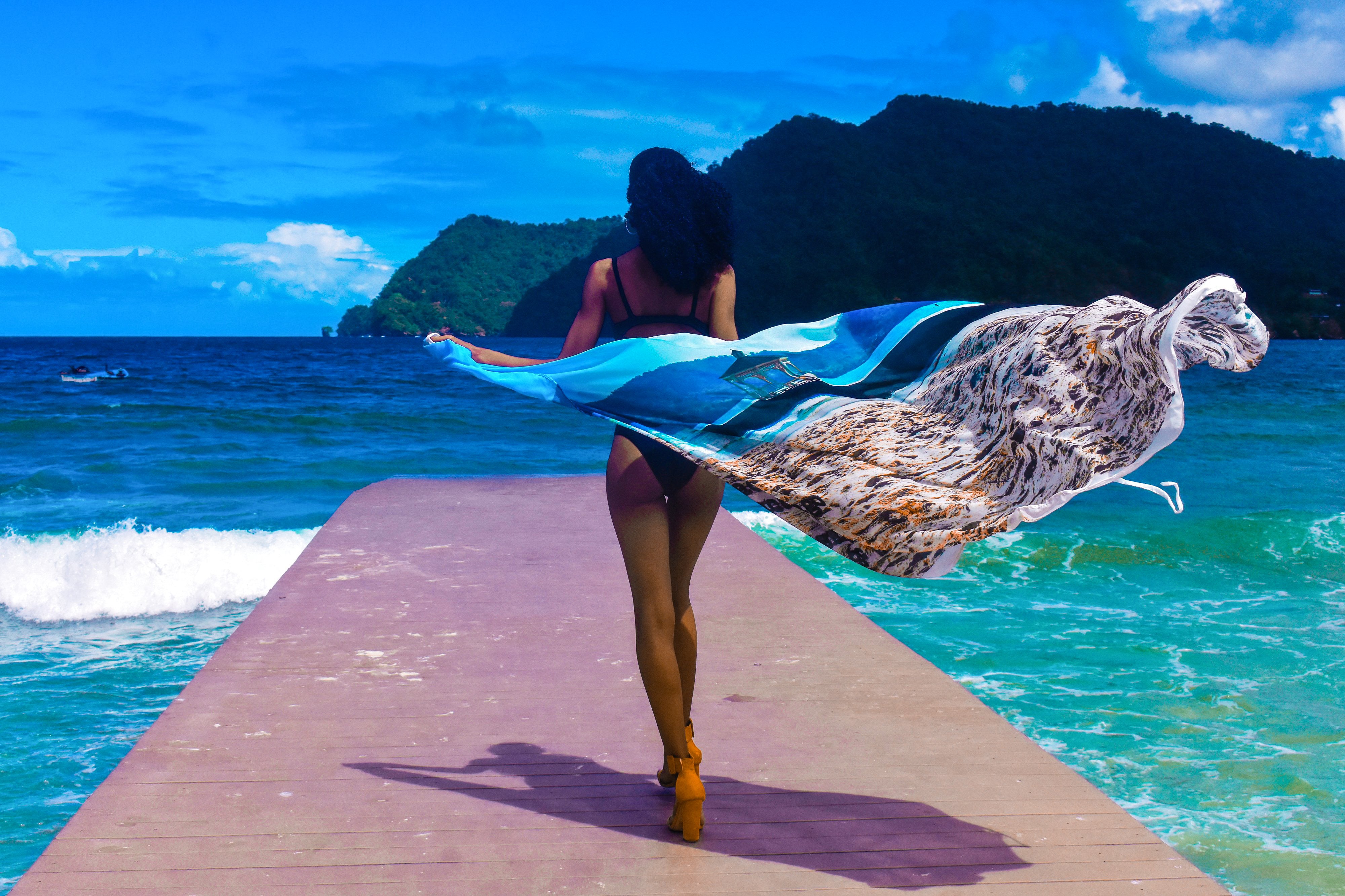tt beach dress Scenic Village Shift Dress