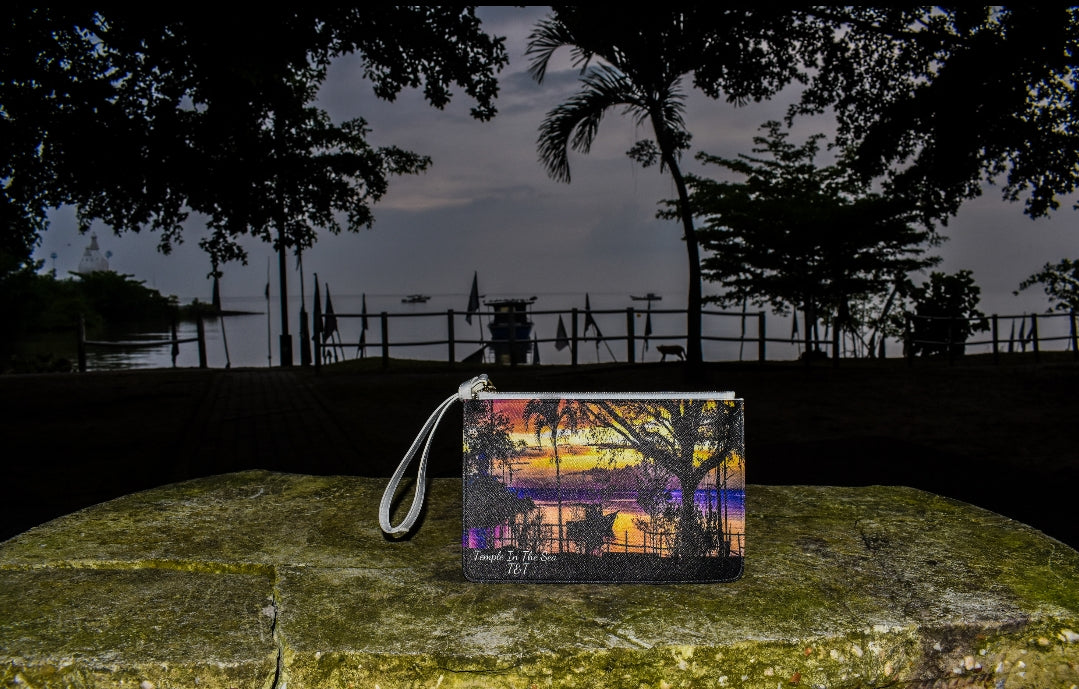Caroni Bird Sanctuary and Temple in The Sea - Love Your Country Clutch