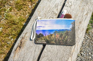 Maracas Lookout and Fort King George  Double-Sided Love Your Country Clutch